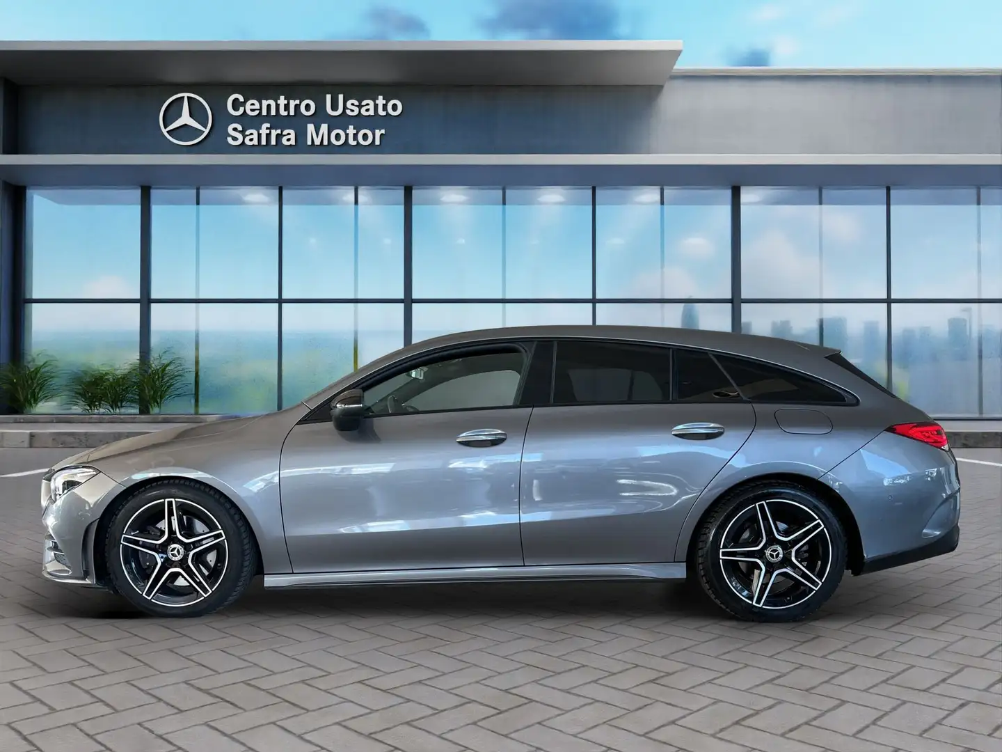 Mercedes-Benz CLA 200 CLA 200 d Automatic Shooting Brake Premium Grigio - 2