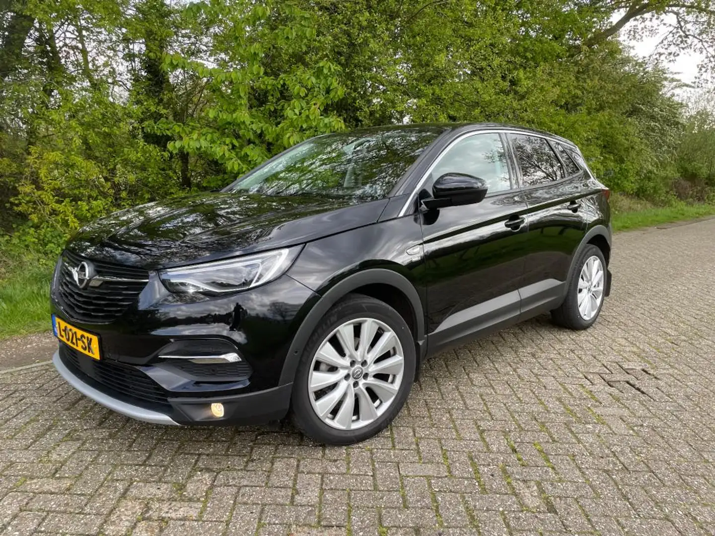 Opel Grandland X 1.2 Turbo 2020 41.000KM *Automaat* Zwart - 1