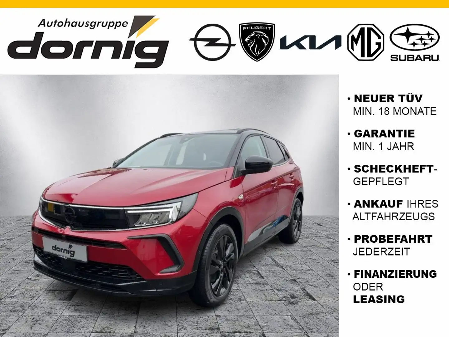 Opel Grandland X Grandland GS, Navi, el. Heckklappe Rouge - 1