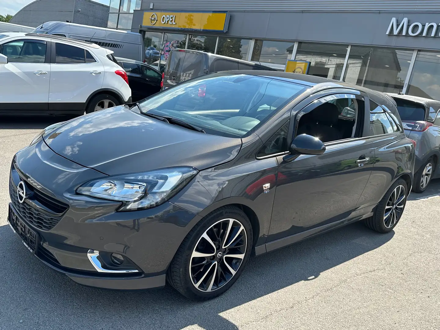 Opel Corsa 1.0 Turbo OPC LINE Gris - 2