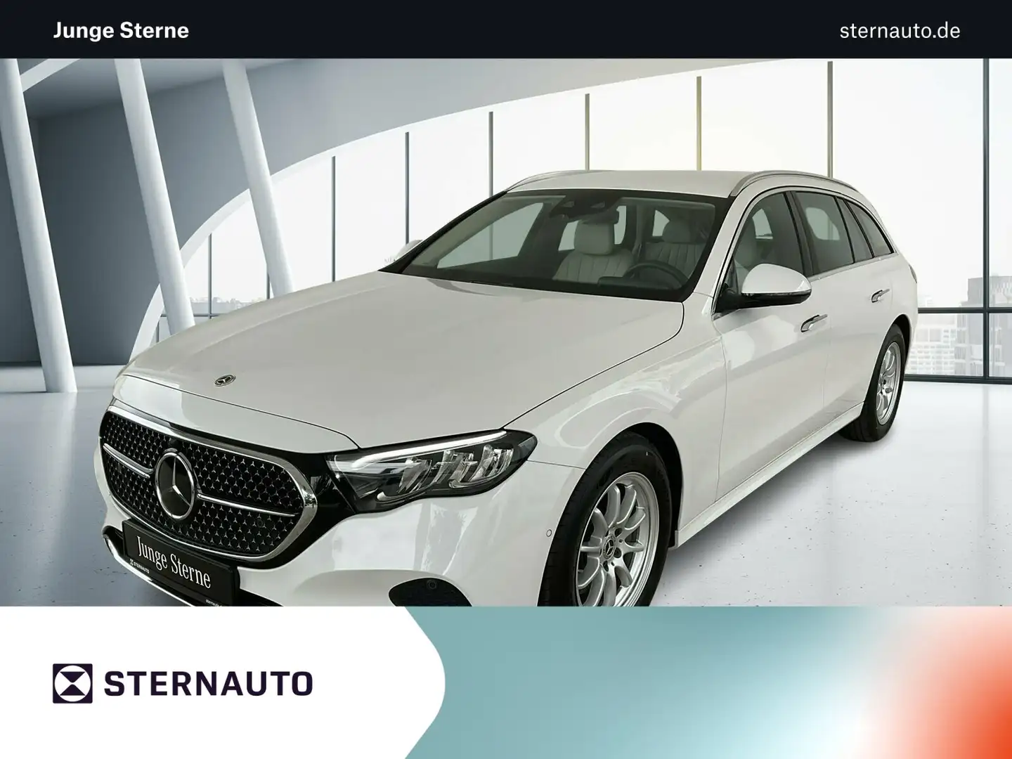 Mercedes-Benz E 220 E 220 d T AVANTGARDE/Distronic/LED/AHK/Sitzhzg. Blanc - 1