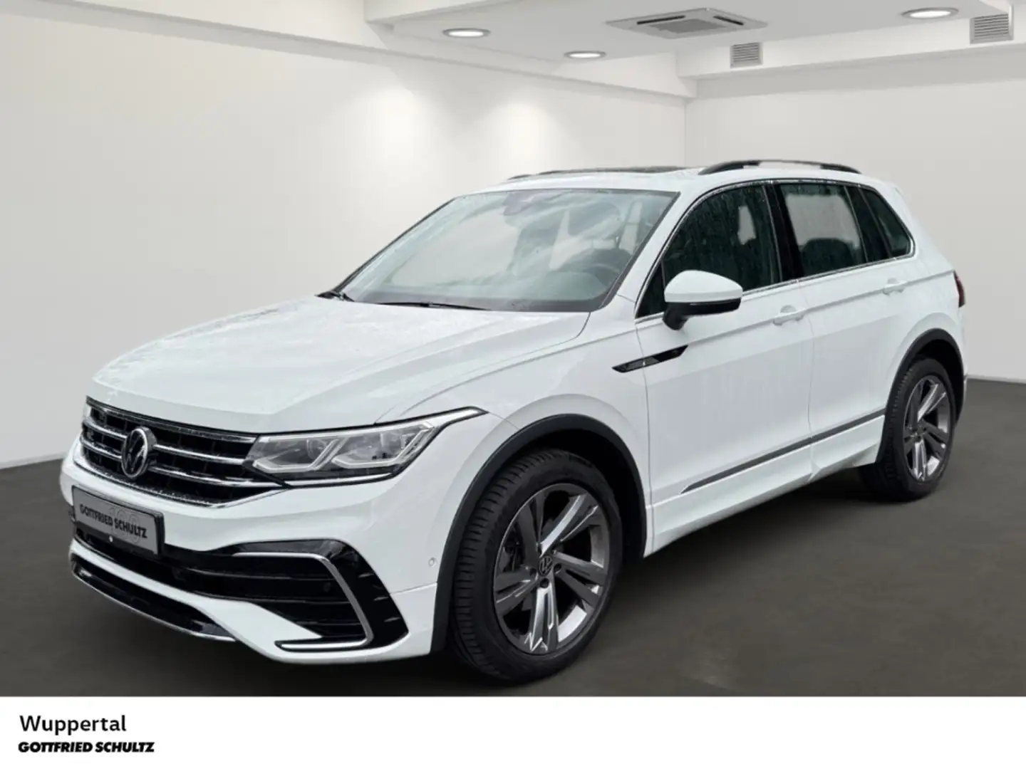 Volkswagen Tiguan 1.5 TSI R-Line DSG NAVI AHK PANO ACC KAM LED SHZ P Weiß - 1