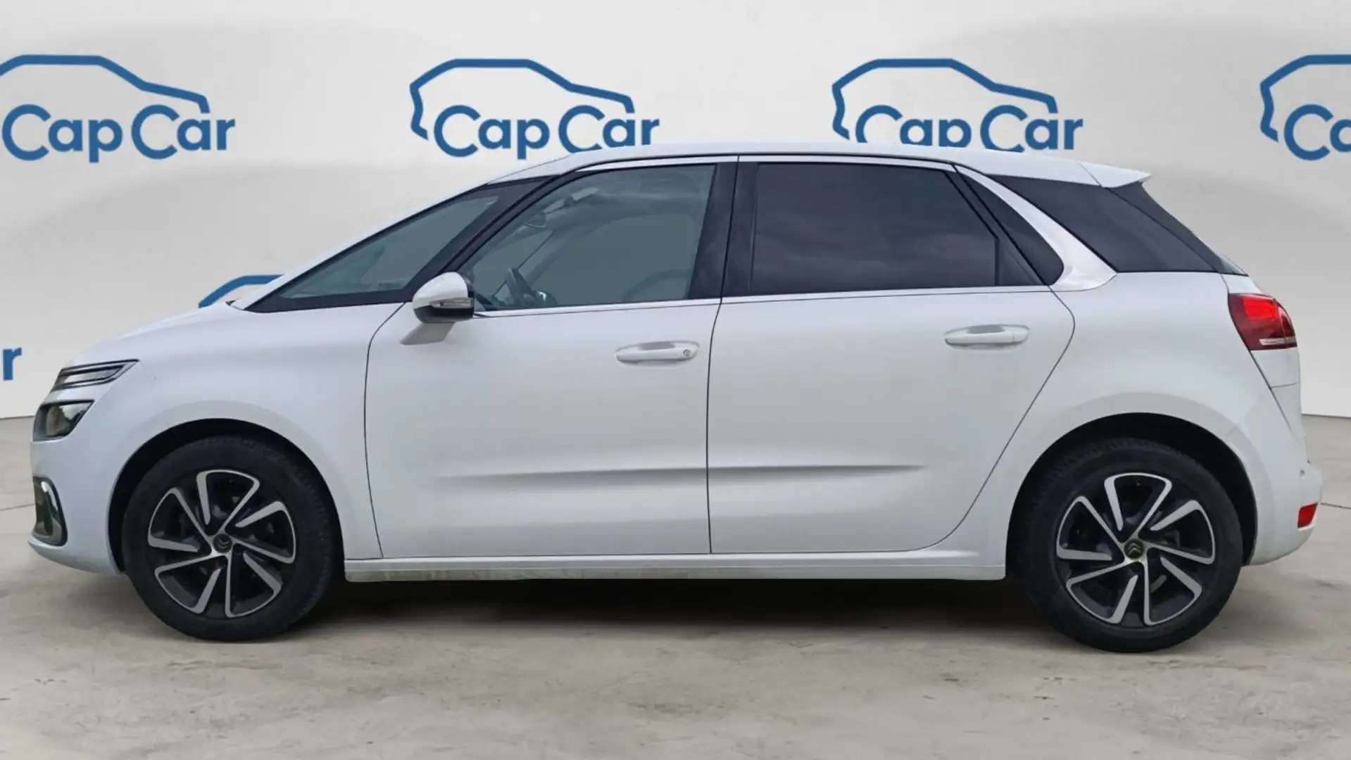 Citroen C4 SpaceTourer 1.5 BlueHDi 130 EAT8 Shine - Automatique Entretien Blanc - 2
