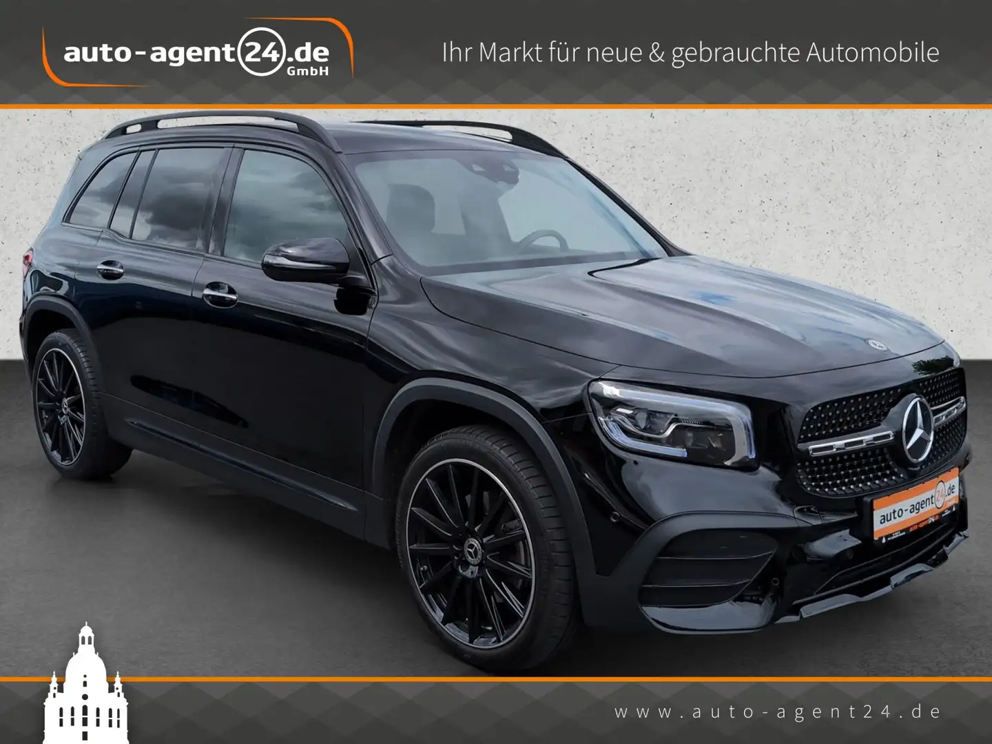 Mercedes-Benz GLB 200 D 4M AMG Line/StHzg/HUD/MBux/Memo/20Zoll Negro - 1