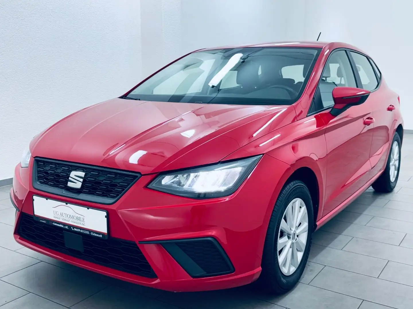 SEAT Ibiza Style 1.0 TGI *1.H * TEMP *LED * Rood - 1