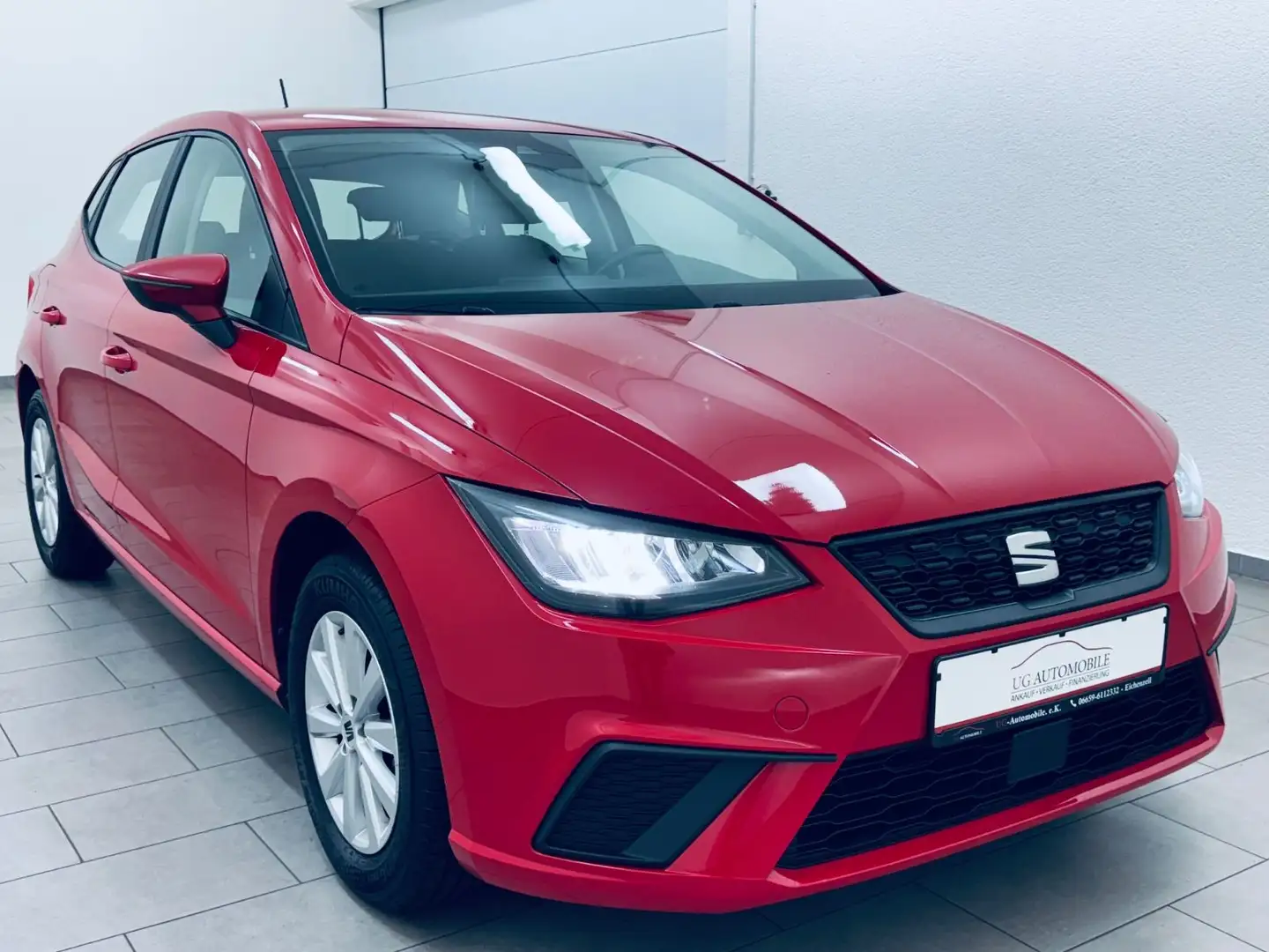 SEAT Ibiza Style 1.0 TGI *1.H * TEMP *LED * Rood - 2