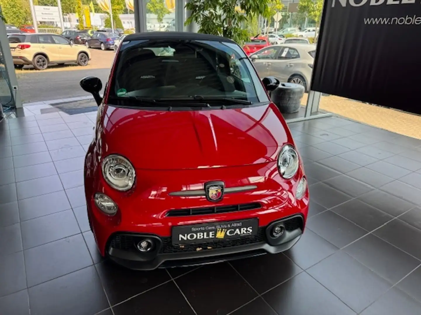 Abarth 695C KLIMA NAVI ALU AHK für Fahrräder Rot - 2