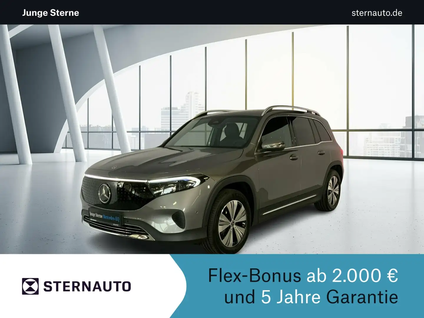 Mercedes-Benz EQB 350 EQB 350 4M Prog Smartphone Integration RüKam LED Gris - 1