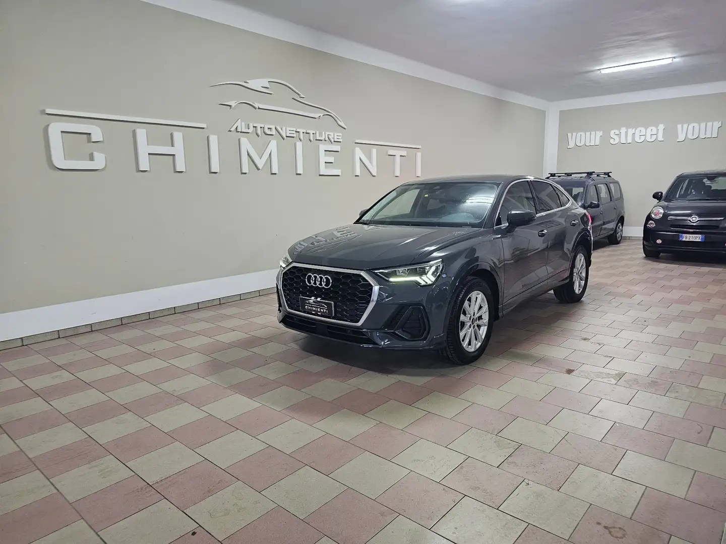 Audi Q3 Q3 I 2019 Sportback 35 2.0 tdi ADVANCED s-tronic Grigio - 2