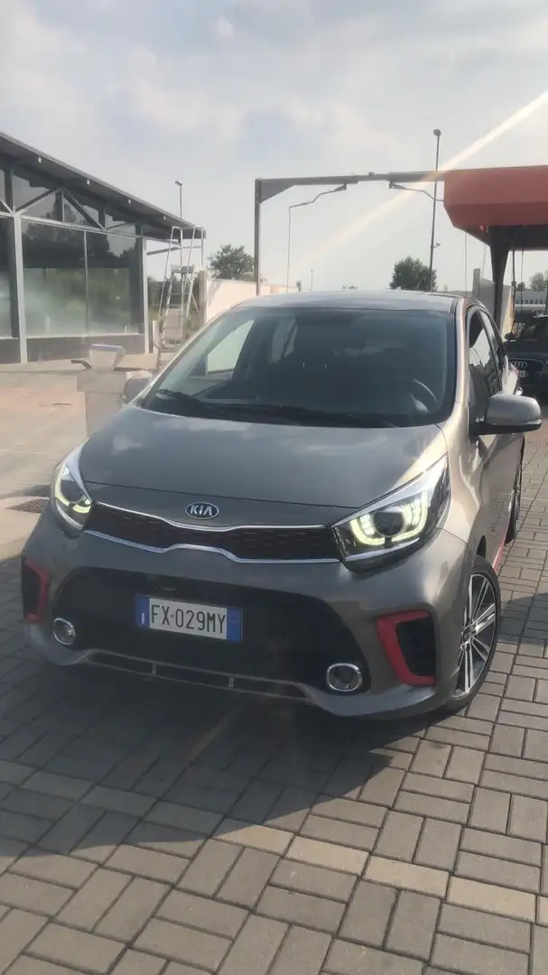 Kia Picanto Picanto 1.0 tgdi GT Line Premium Pack my18 Grigio - 1