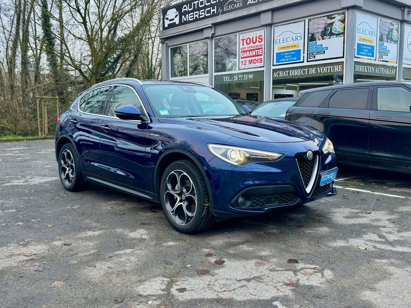 Alfa Romeo Stelvio Super Q4 Bleu - 1