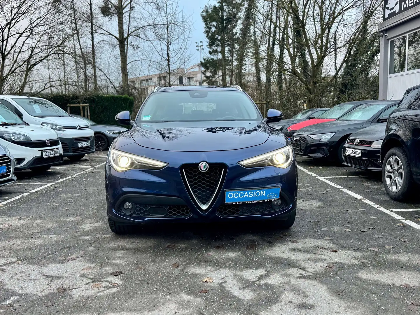 Alfa Romeo Stelvio Super Q4 Bleu - 2