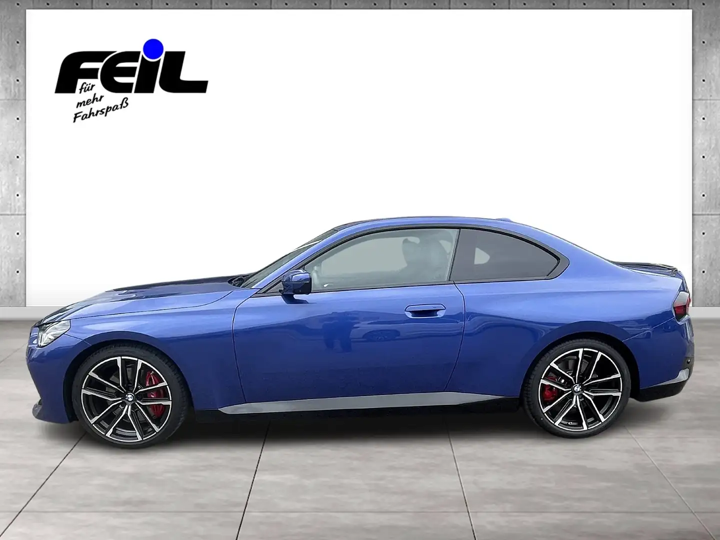 BMW 218 i MSport M Sportpaket HK HiFi DAB LED GSD Blau - 2