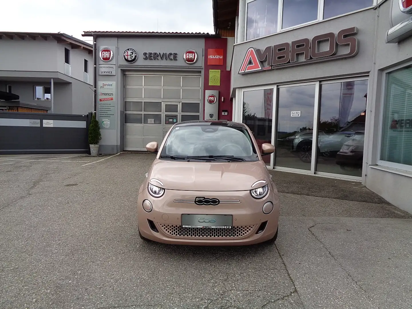 Fiat 500e 500 Elektro La Prima 3+1 42 kWh VOLLAUSSTATTUNG Rot - 2