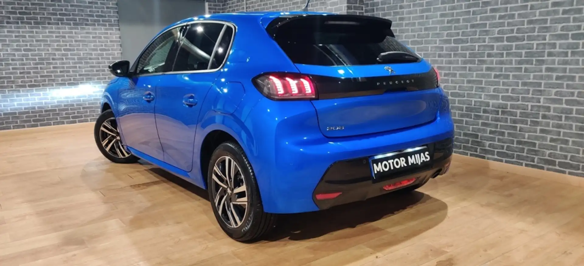 Peugeot 208 1.2 Puretech S&S Allure Pack 100 Azul - 2