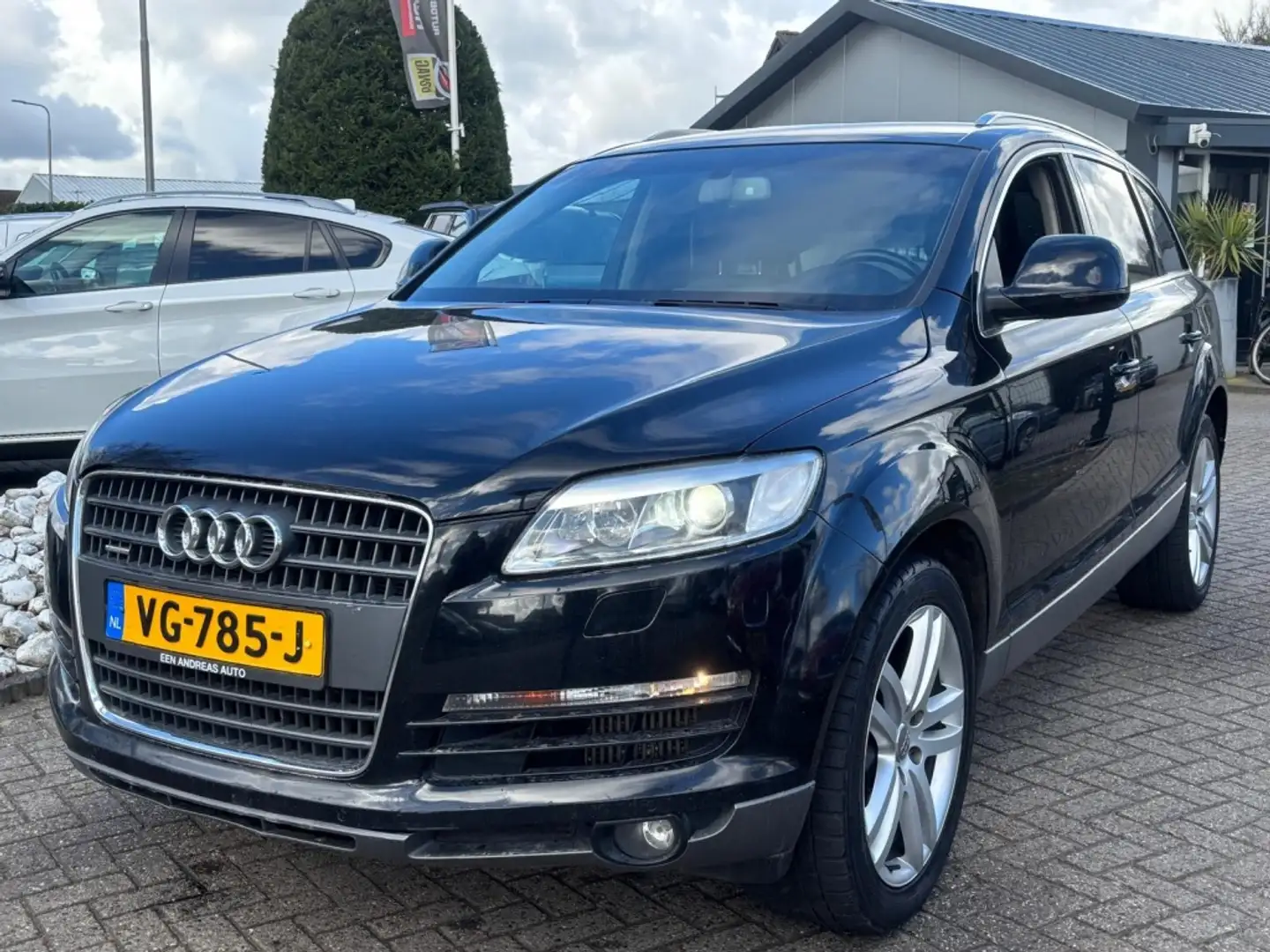 Audi Q7 3.0 TDI 2006 Grijs Kenteken Van Youngtimer Černá - 1
