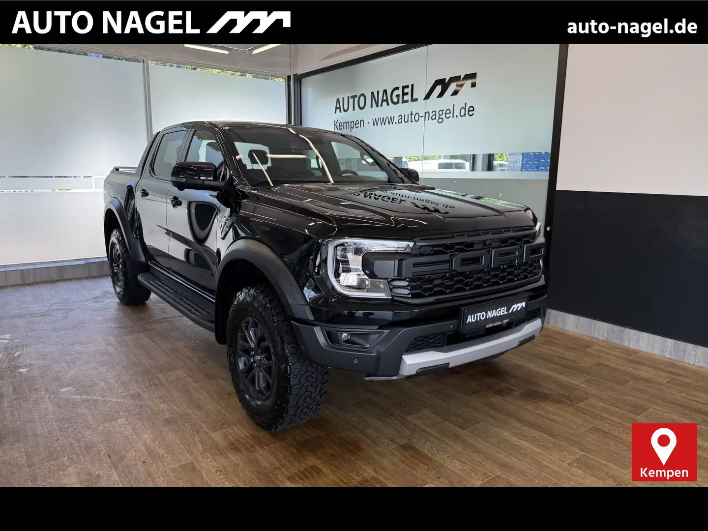 Ford Ranger Raptor Ranger 3.0 Raptor +Matrix-LED+NAVI+DAB+AHK+ACC+ Noir - 1