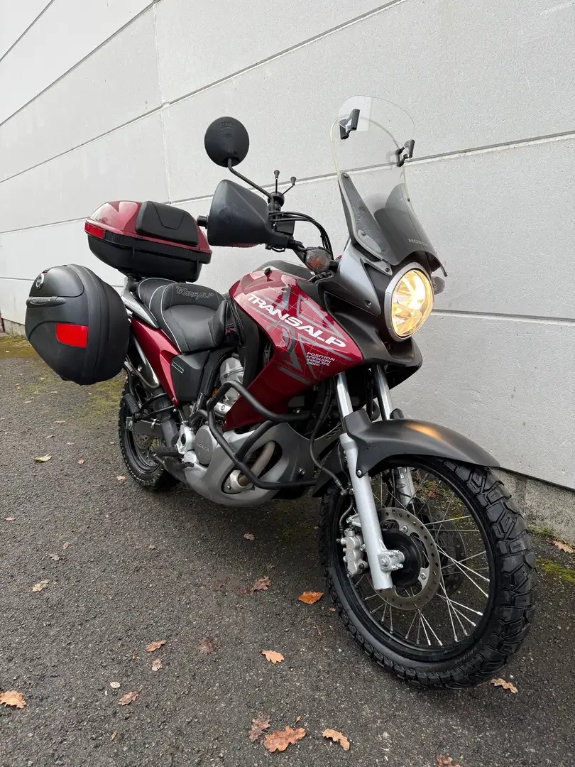 Honda Transalp XL700V Roşu - 1