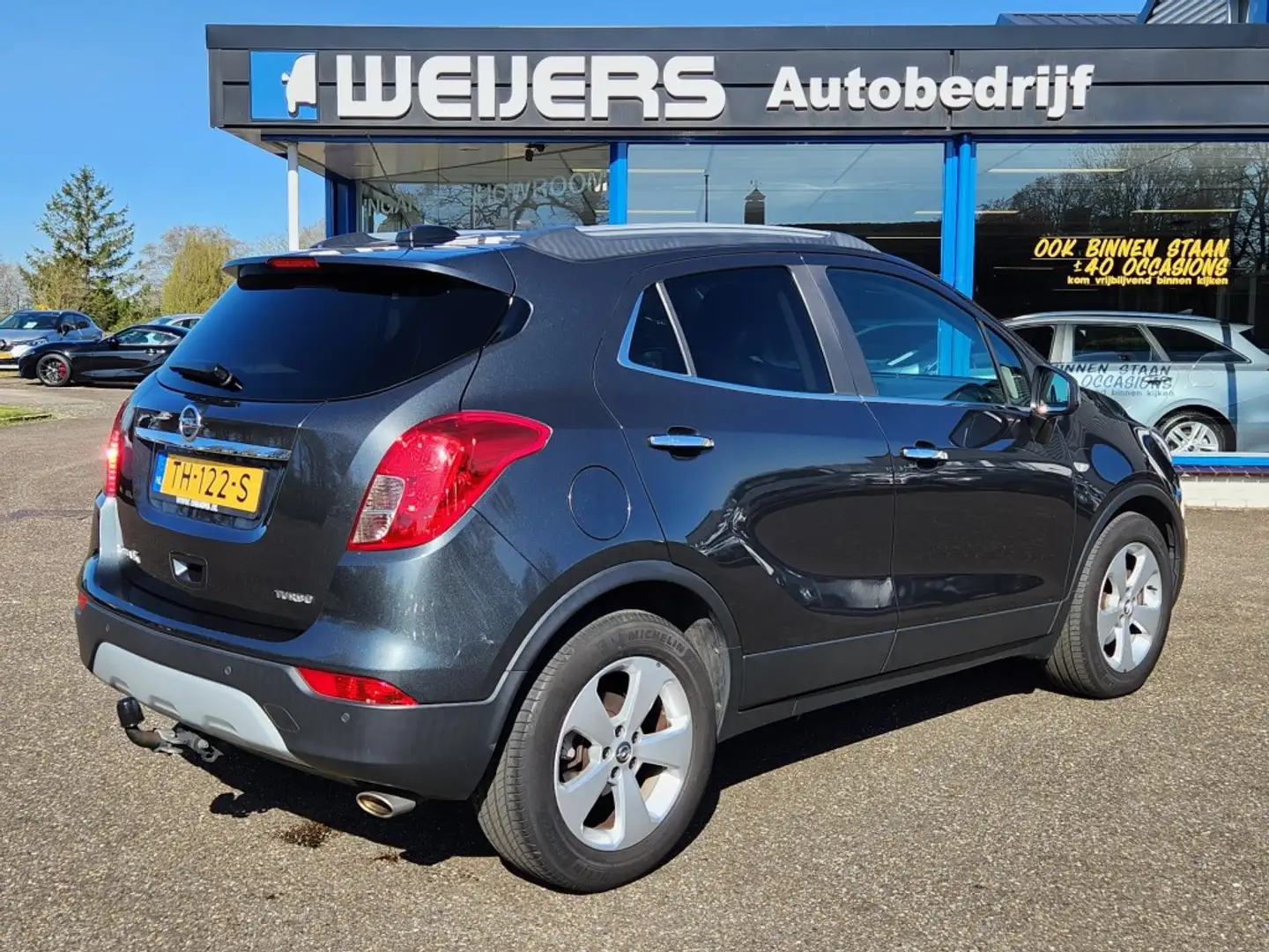 Opel Mokka 1.4 Turbo Innovation, Trekhaak, Leder, Navi, Open Grijs - 2