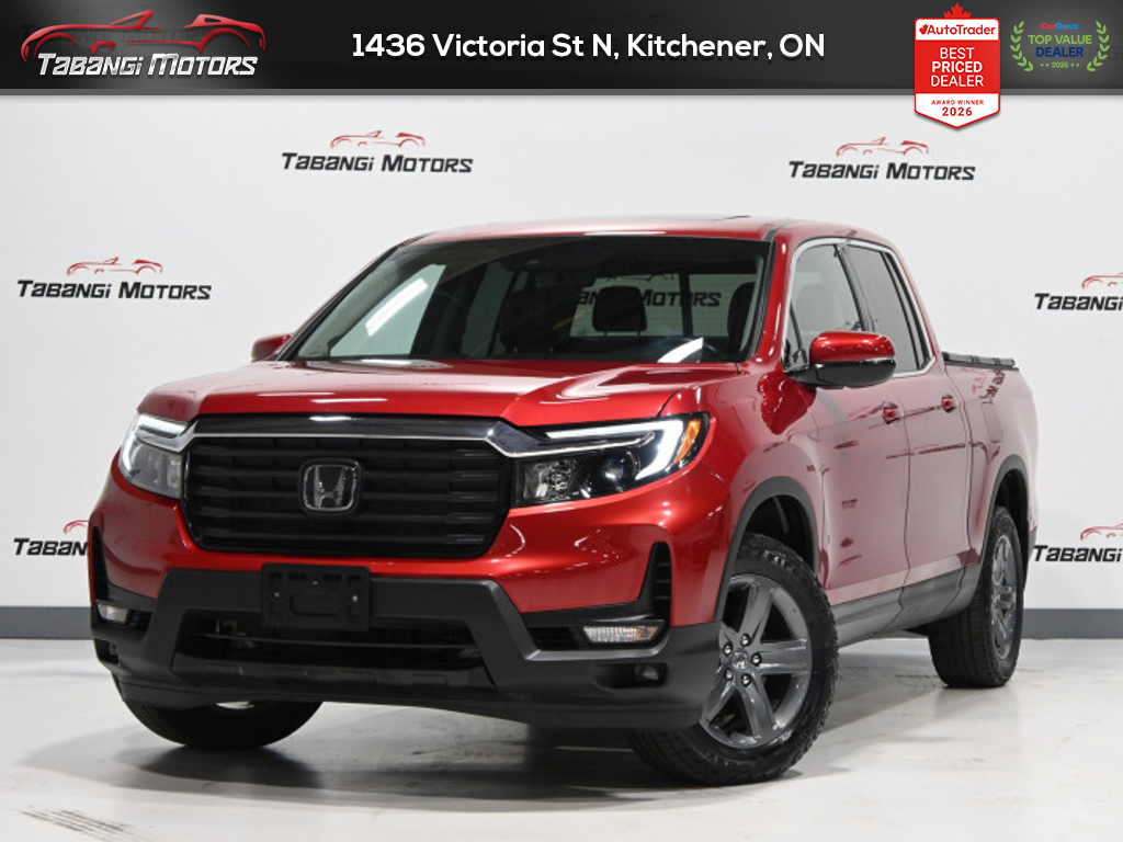 2023 Honda Ridgeline Touring  No Accident Leather Navigation Sunroof Blind Spot Remote Start