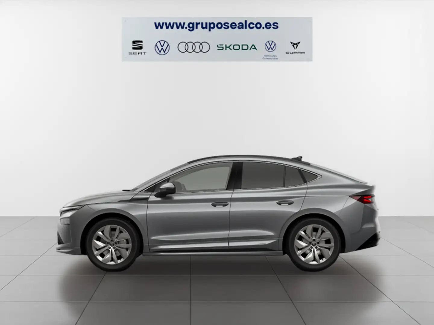 Skoda Enyaq Coupé 85 210kW 82kwh Plateado - 2