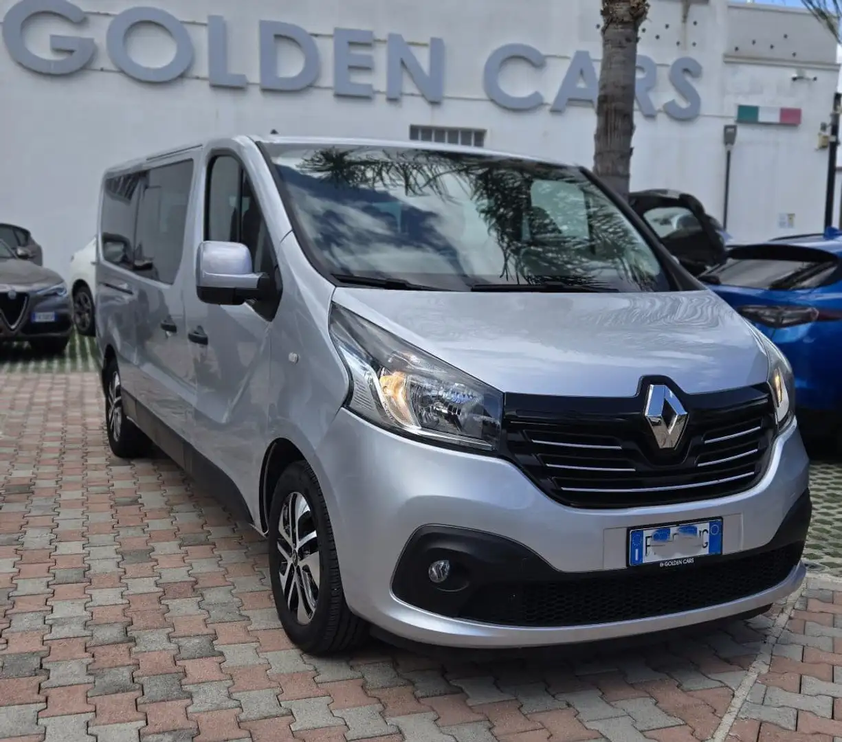 Renault Trafic 1.6 dci 125CV 9 Posti Uff Italy Lega Navi Argento - 1