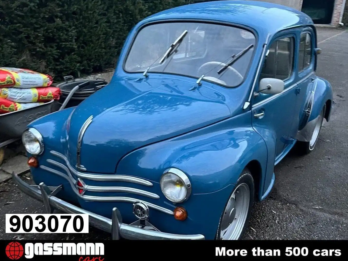 Renault 4 CV Albastru - 1