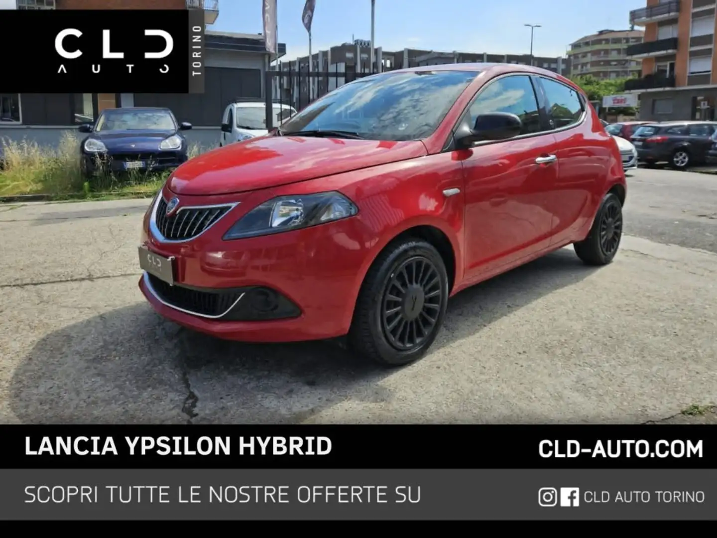 Lancia Ypsilon 1.0 FireFly 5 porte S&S Hybrid Rosso - 1
