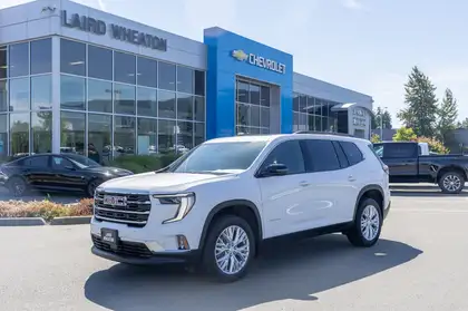 White 2026 GMC Acadia SUV / Crossover Four-Wheel Drive Automatic