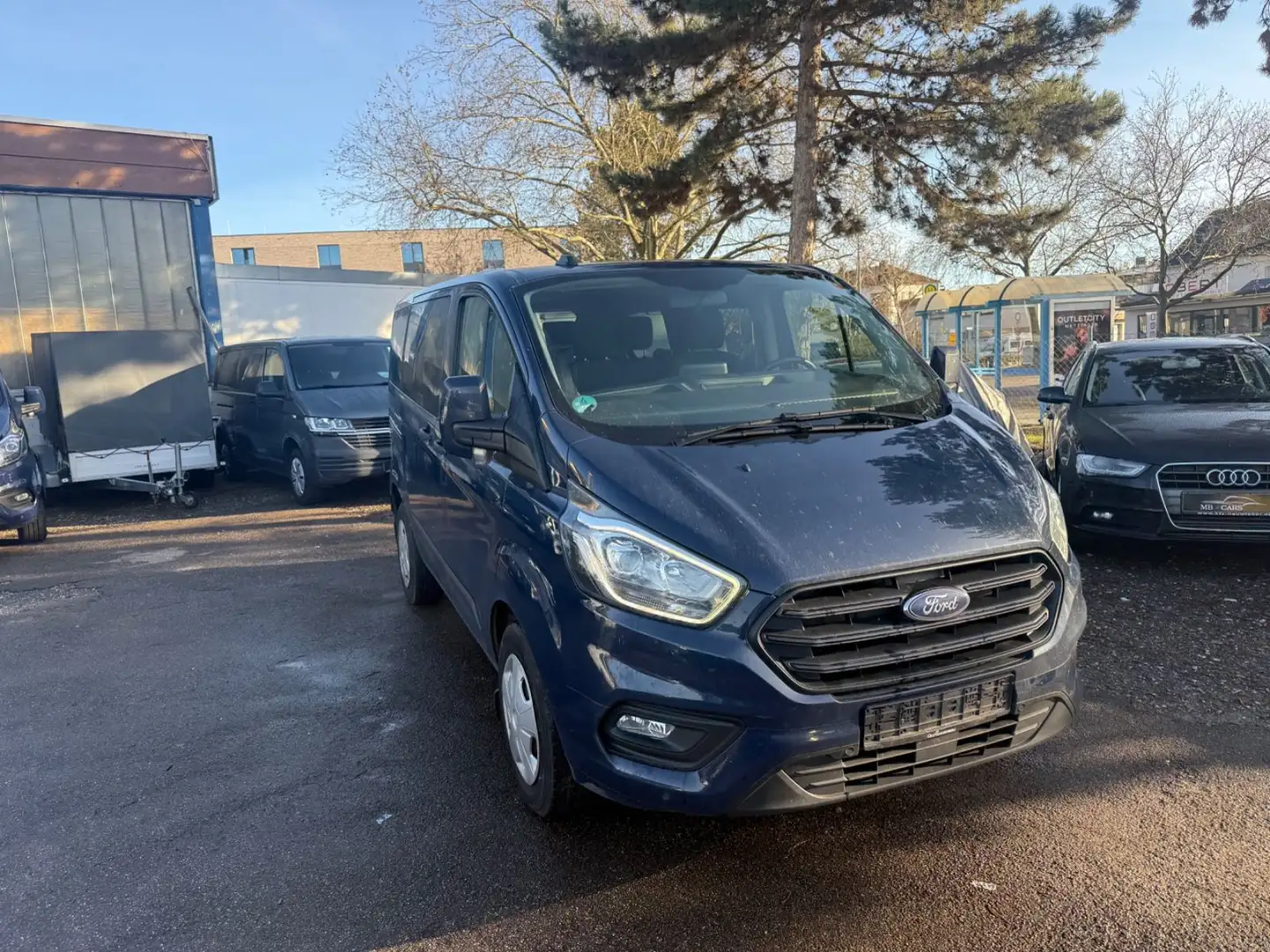 Ford Tourneo Custom *NAVI*9-SITZER*PDC Bleu - 1