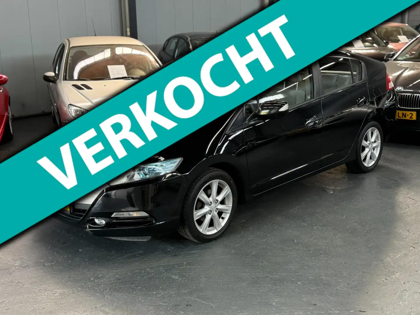 Honda Insight 1.3 Elegance Automaat Nieuwe APK NAP Zwart - 1