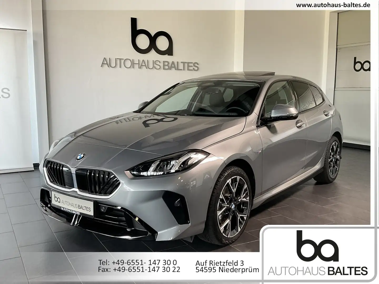 BMW 118 118d M Sport Design Pano/Park/DrivPlus/AAC/Shadow Grau - 1