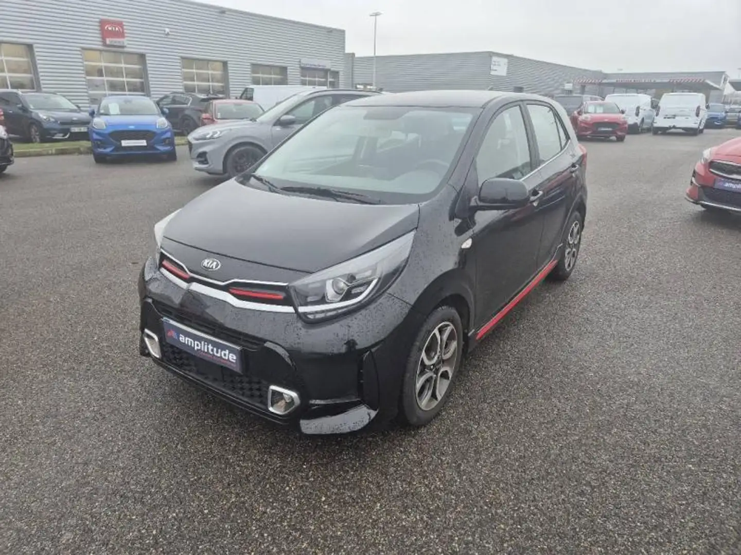 Kia Picanto 1.2 DPi 84ch GT Line Noir - 1