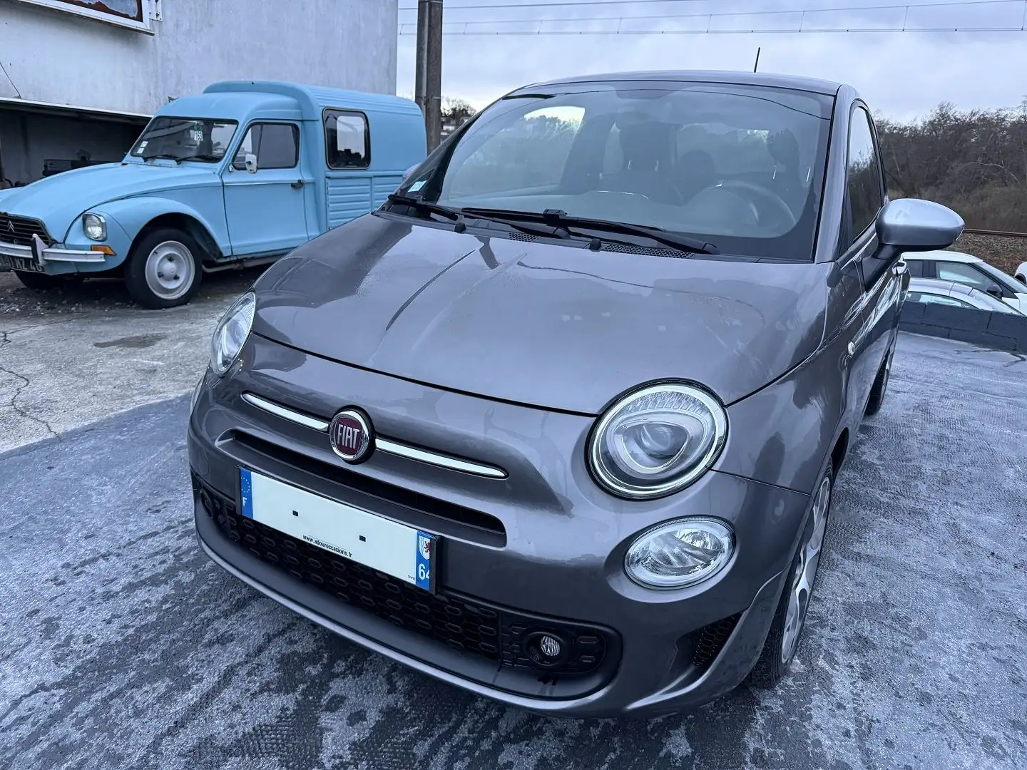 Fiat 500 1.0 70CH BSG S\u0026S CLUB Gris - 2