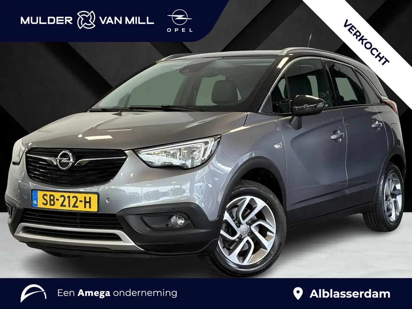 Opel Crossland X Innovation+ 1.2 Turbo 110pk | AGR-STOELEN | WINTER Grijs - 1