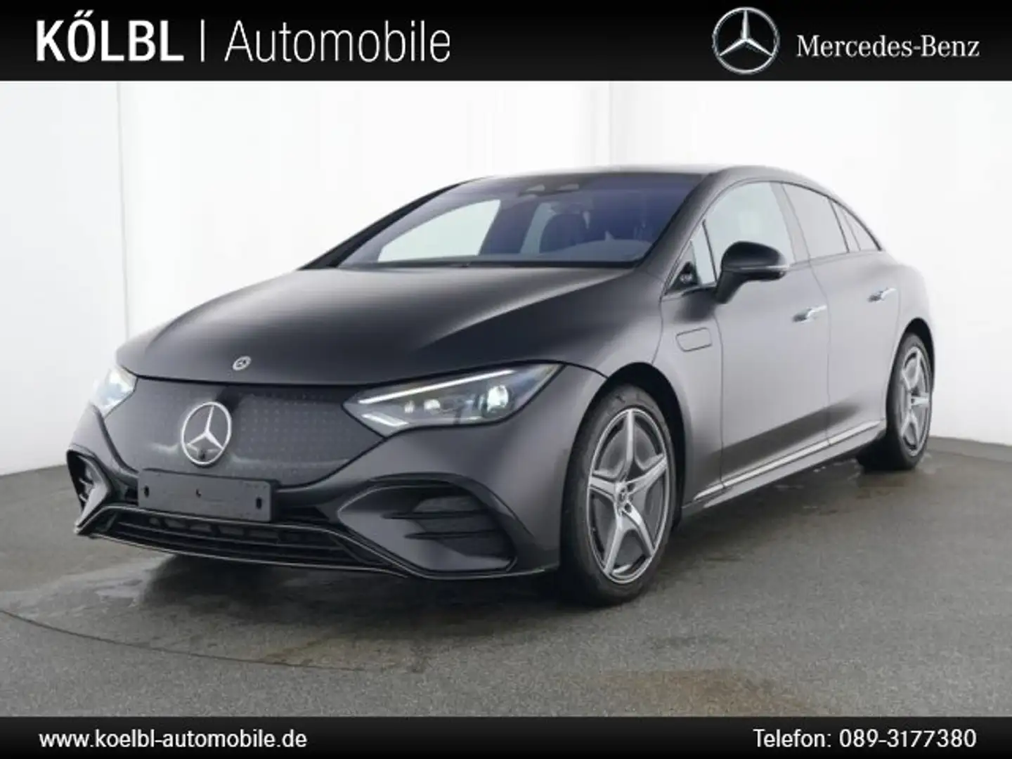 Mercedes-Benz EQE 500 EQE 500 4M AMG PANO AIRMAT HYPER HAL FAHR PAK TV Grau - 1