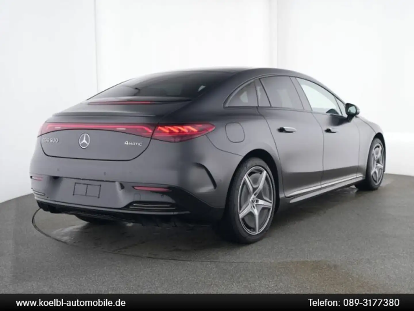 Mercedes-Benz EQE 500 EQE 500 4M AMG PANO AIRMAT HYPER HAL FAHR PAK TV Grau - 2