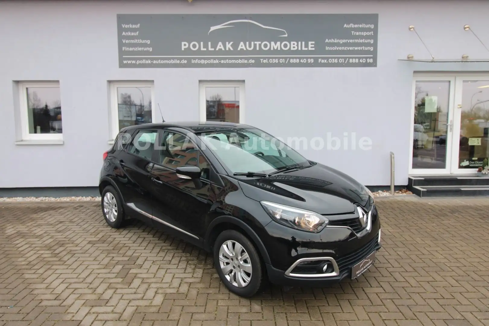 Renault Captur Dynamique*NAVI*SHZ*PDC*MFL*TOUCH*GRA*AHK* Noir - 1