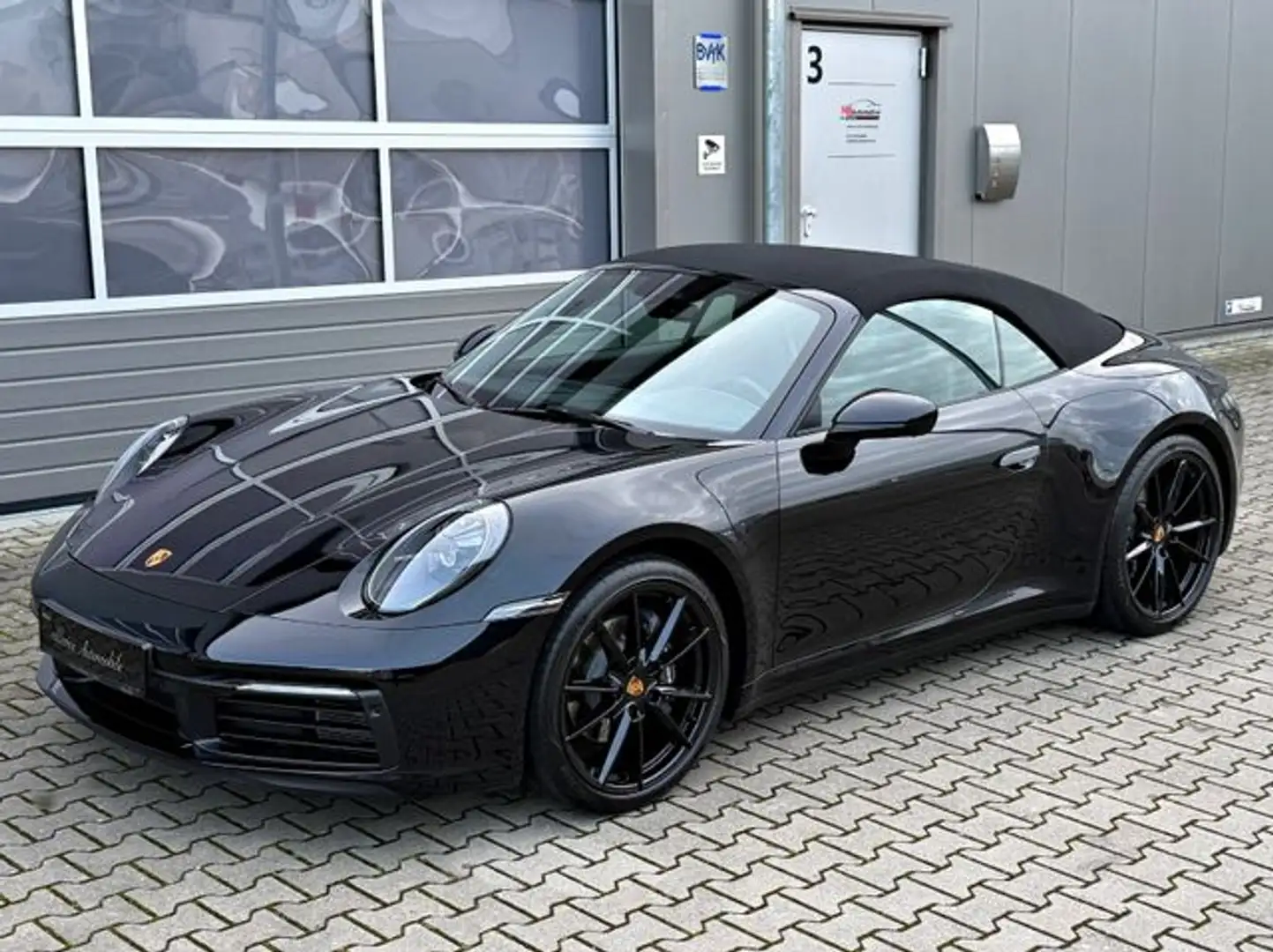 Porsche 911 Carrera 4 Cabrio Approv HD-Matrix 21" Spausp Schwarz - 2