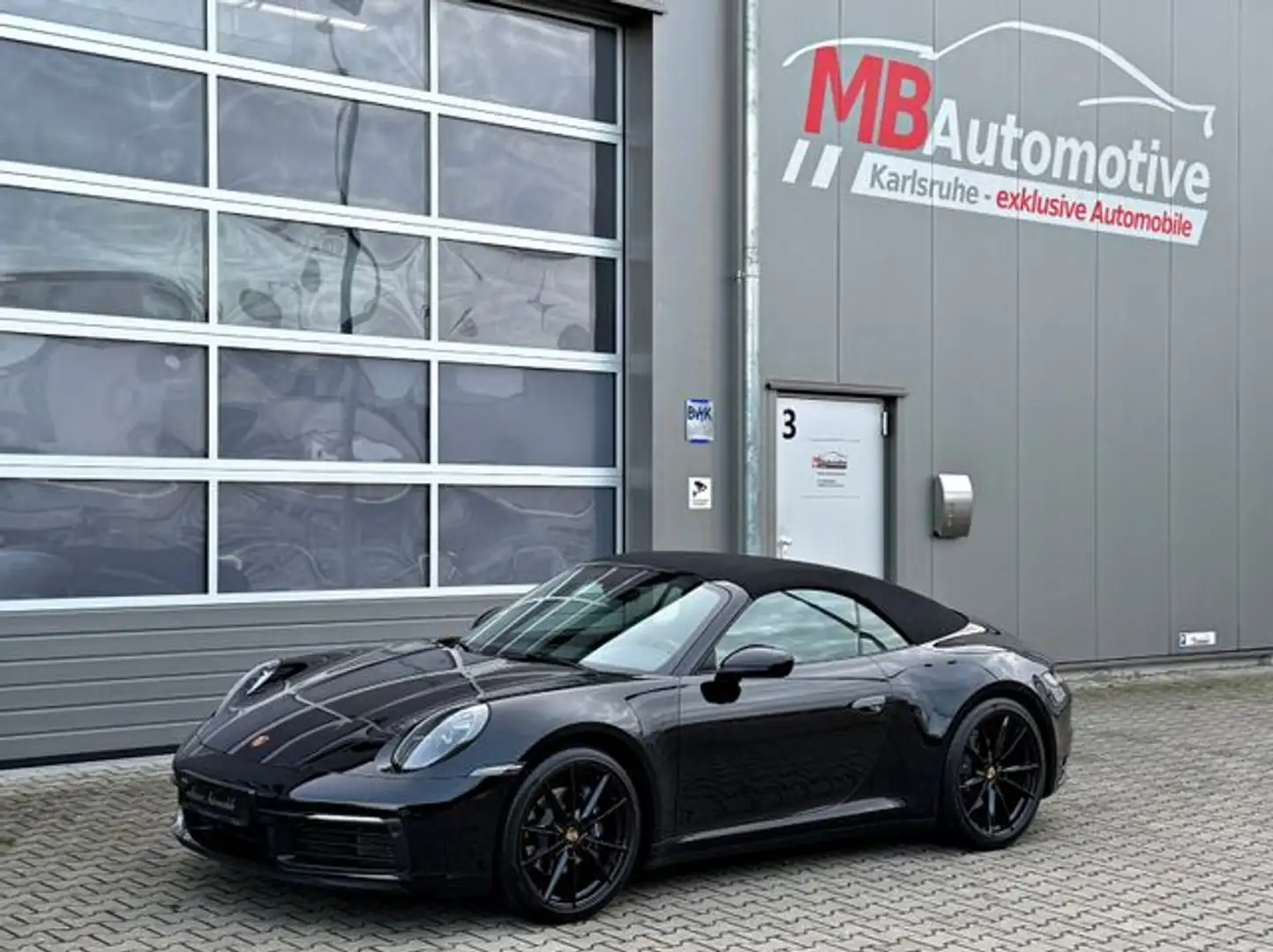 Porsche 911 Carrera 4 Cabrio Approv HD-Matrix 21" Spausp Schwarz - 1