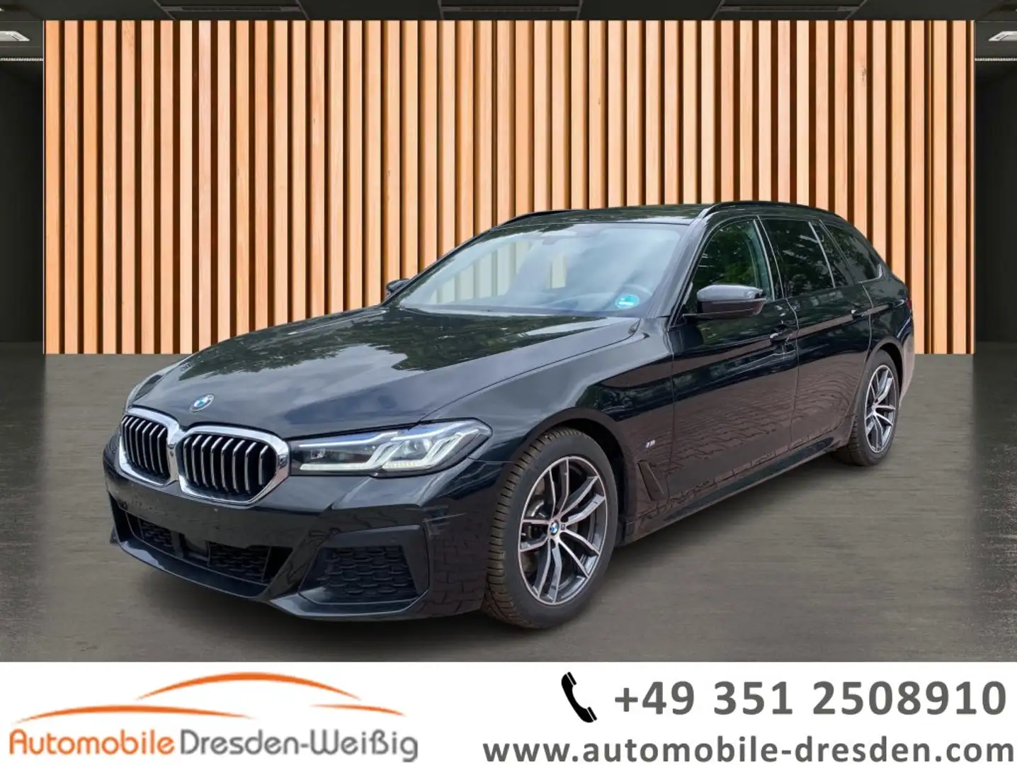 BMW 520 dA xDrive M Sport*Pano*KeyGo*DAB*Hifi Fekete - 1