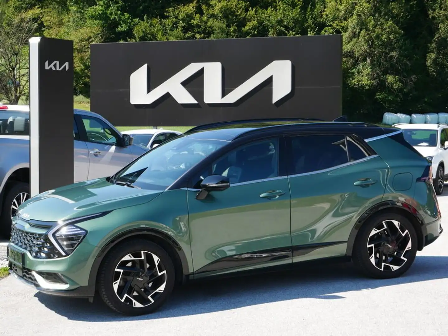 Kia Sportage 1,6 CRDI SCR MHD GT-Line Aut. AWD Grün - 1