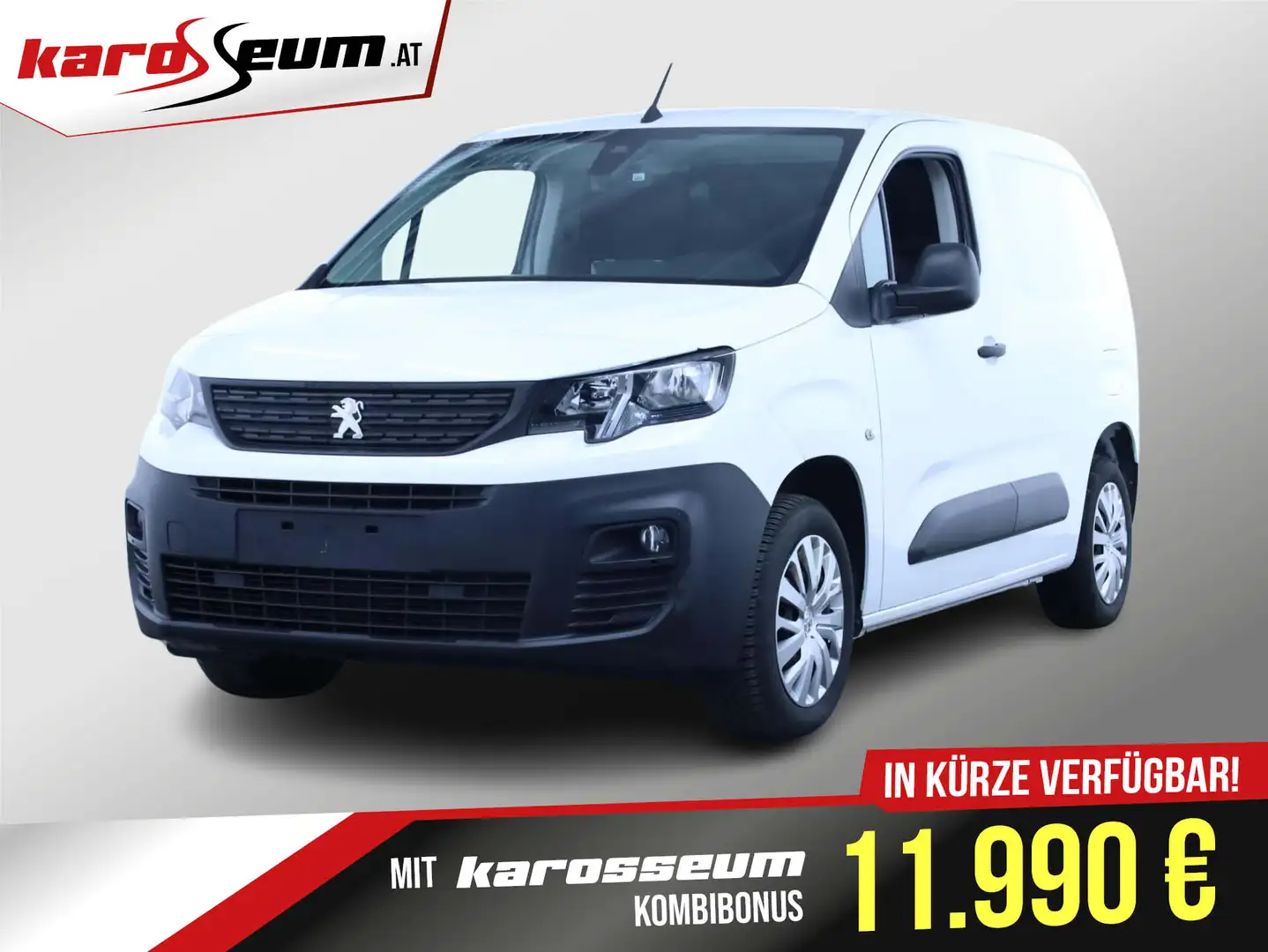 Peugeot Partner Premium L1 | GEWERBEFAVORIT | Anhängerkupp Weiß - 1