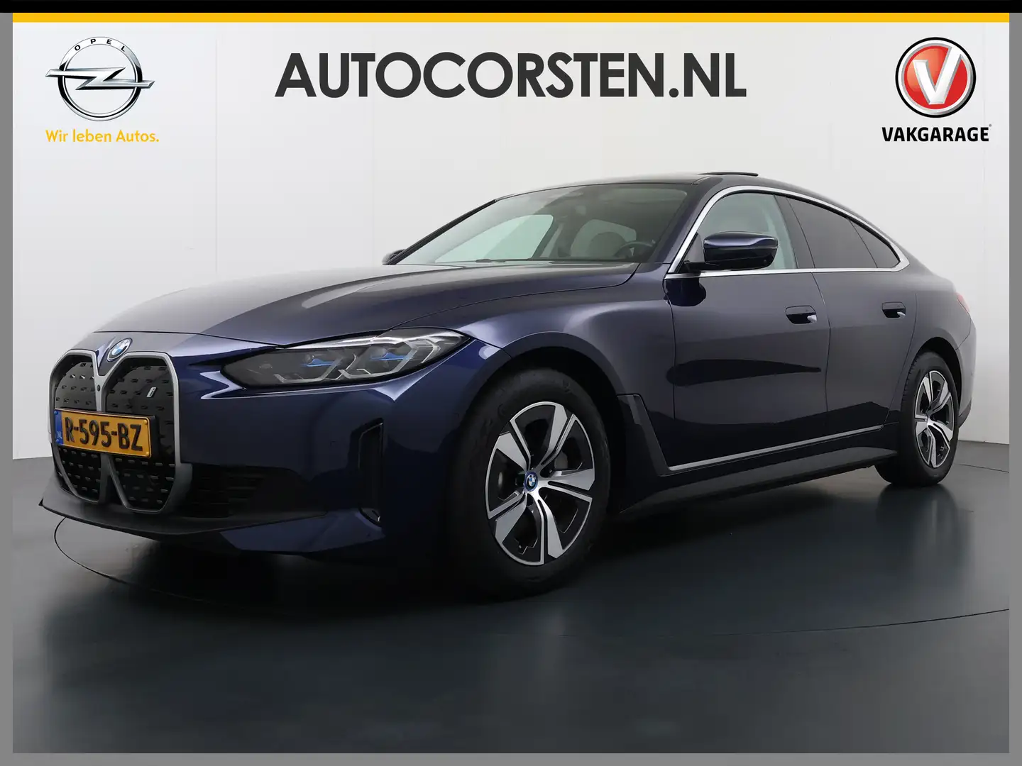 BMW i4 eDrive40 340pk High Executive 84kWh SOH 99% Pano-D Bleu - 1