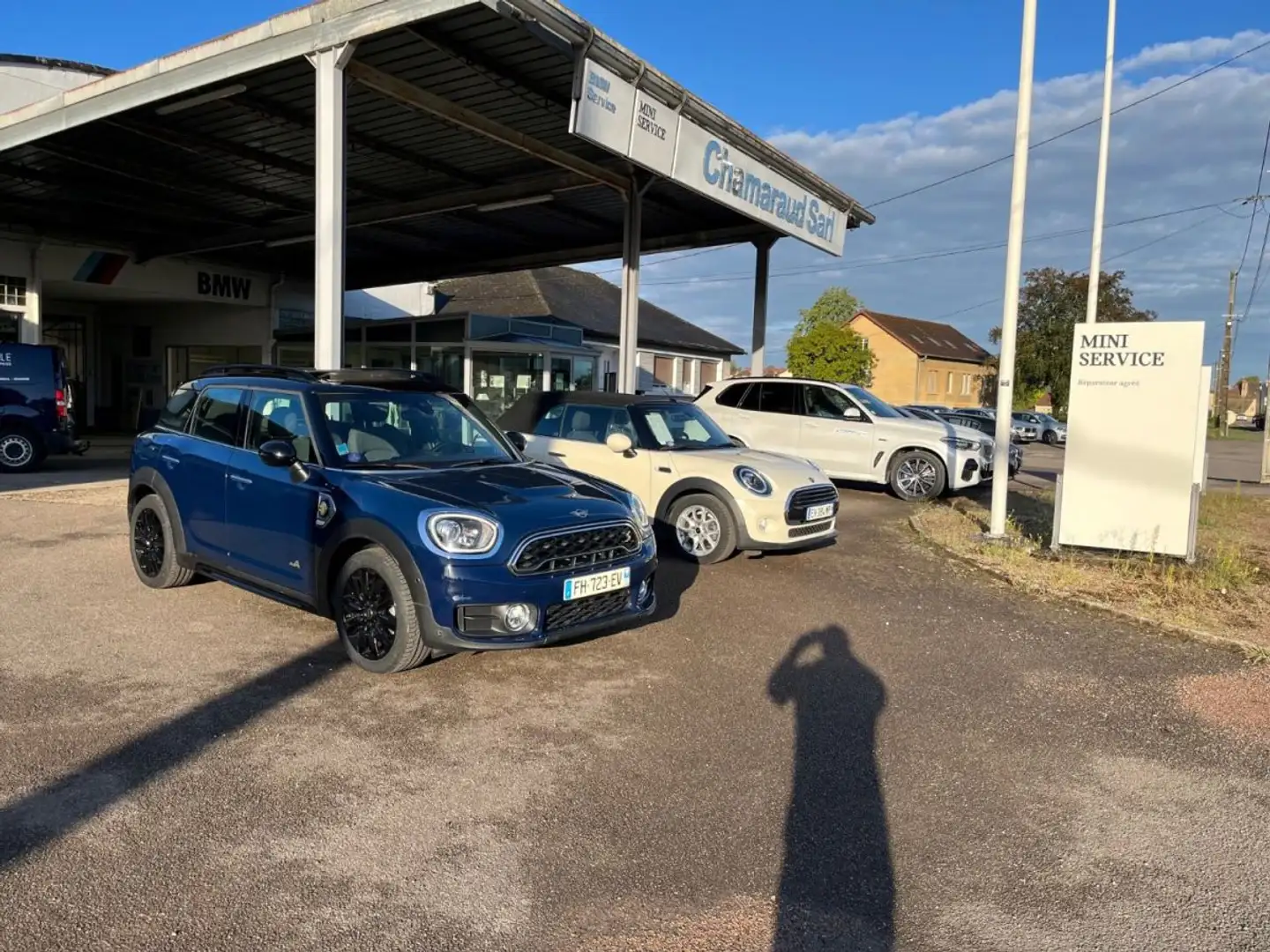 MINI Cooper Countryman II (F60) Cooper SE ALL4 BVA LONGSTONE HYBRIDE Azul - 1