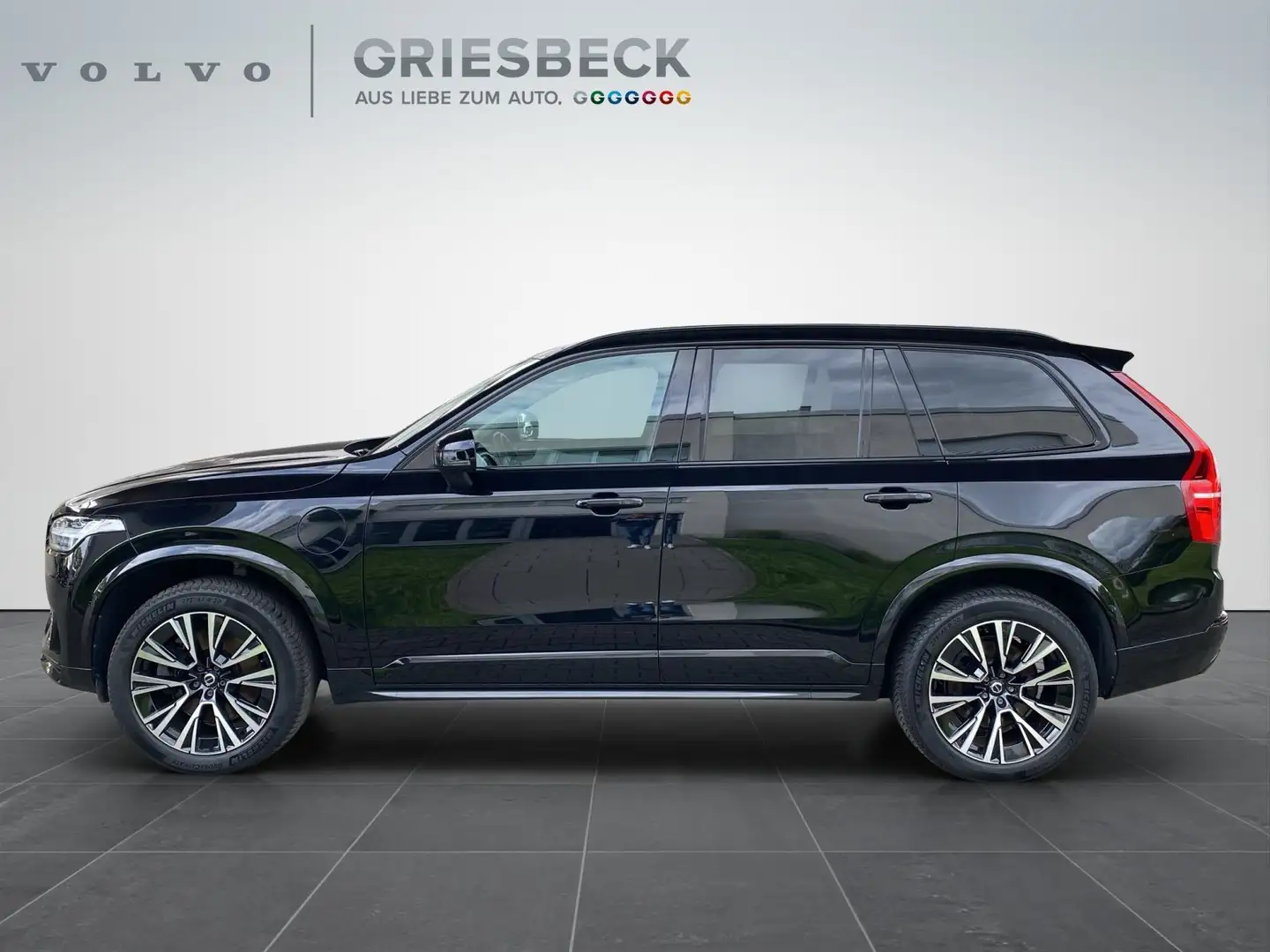 Volvo XC90 T8 Twin Engine (E6d) Plus Dark Recharge ACC Schwarz - 2