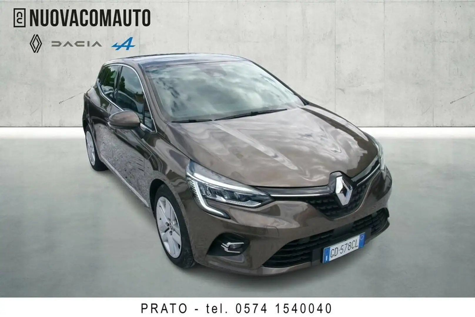 Renault Clio 1.0 tce Intens 100cv Бежевий - 2