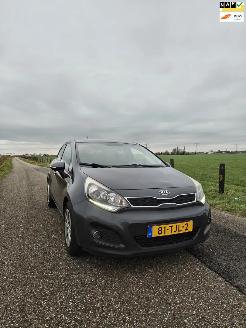 Kia Rio 1.2 CVVT Super Pack 1E EIGENAAR - KEY LESS - BLEUT Gris - 1