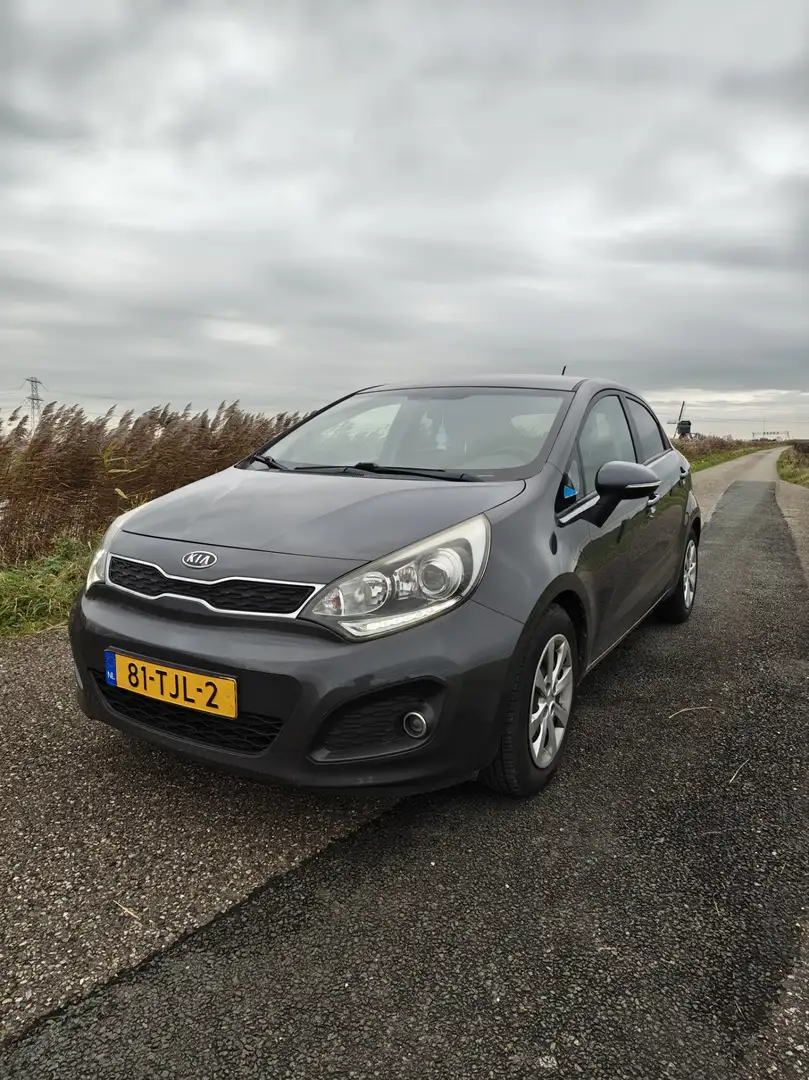 Kia Rio 1.2 CVVT Super Pack 1E EIGENAAR - KEY LESS - BLEUT Gris - 2