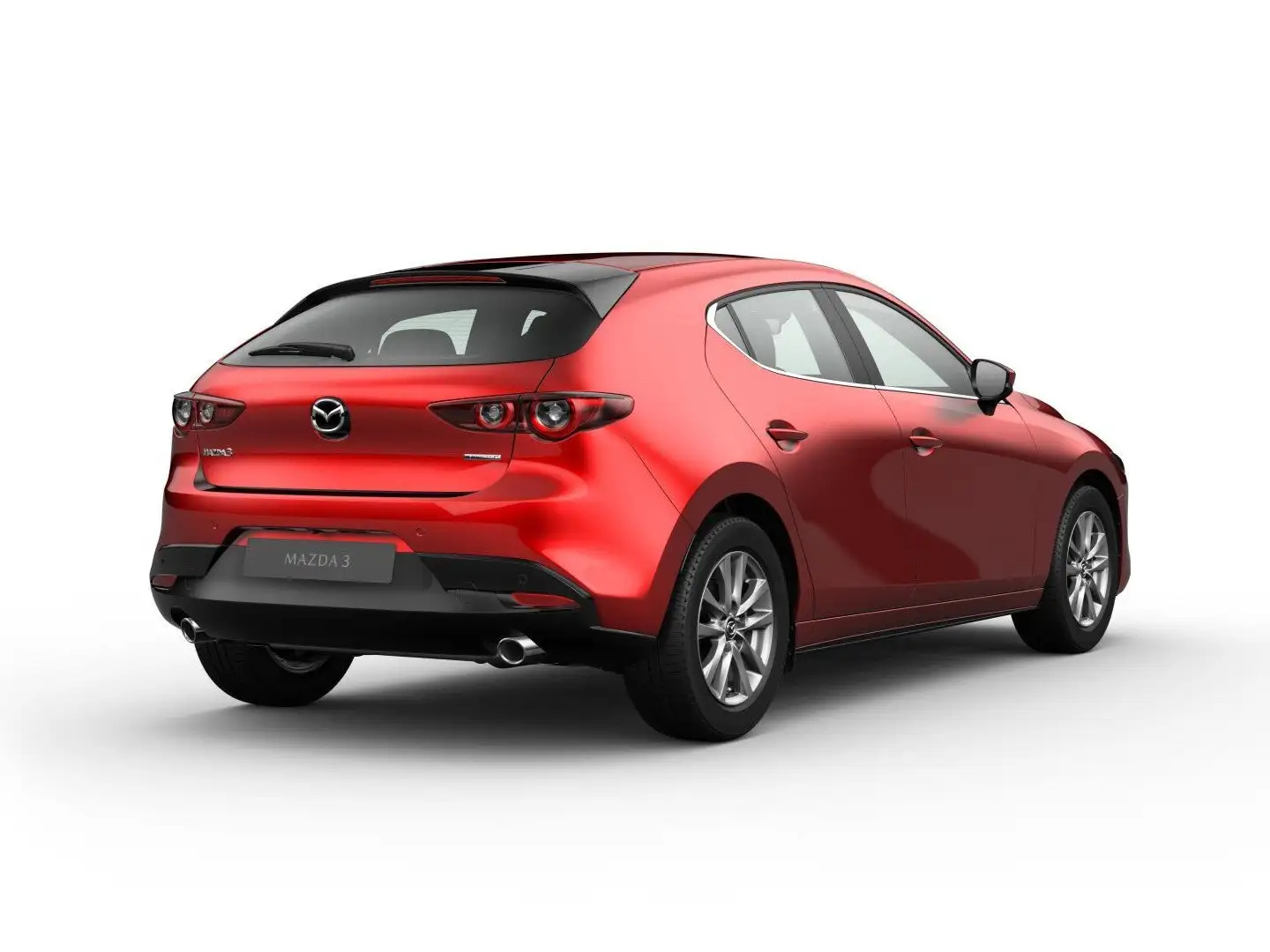 Mazda 3 e-Skyactiv-G 140 CV Mild Hybrid Prime Line Rosso - 2